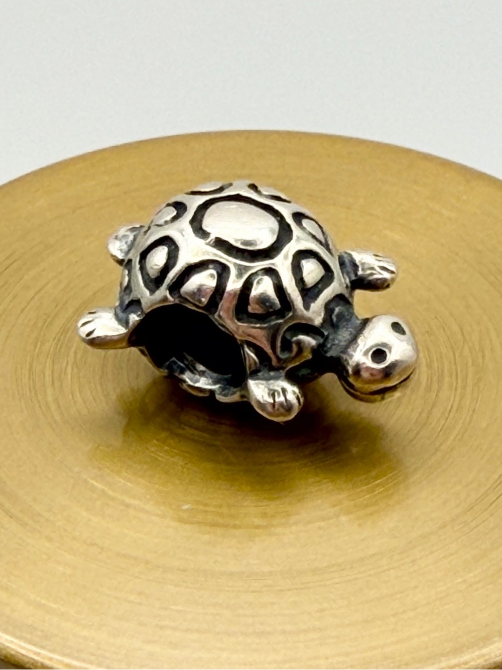 Authentic Pandora sterling silver turtle charm (790158), ships fast & free!